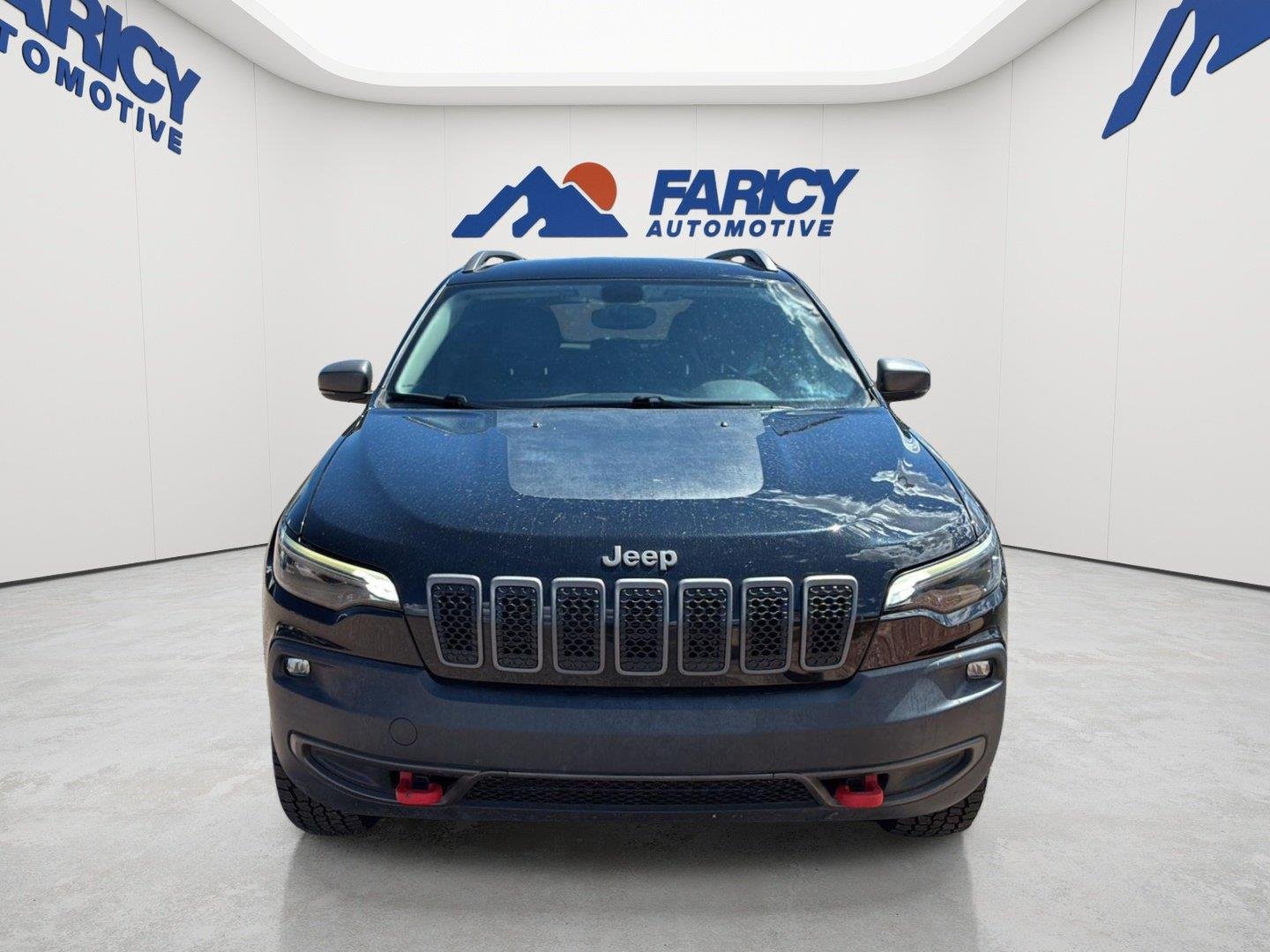 Used 2020 Diamond Black Crystal Pearlcoat Jeep Trailhawk image 3
