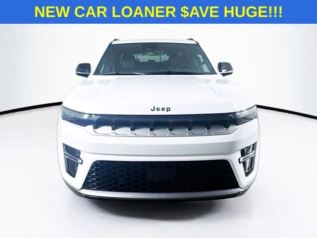 New 2026 Bright White Clear-Coat Exterior Paint Jeep Grand Wagoneer image 2