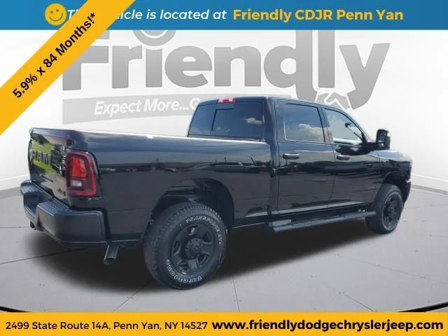 New 2026 Diamond Black Crystal Pearl-Coat Exterior Paint RAM Tradesman image 5