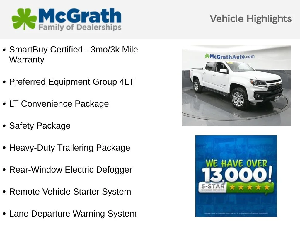 Used 2022 White Chevrolet LT image 6