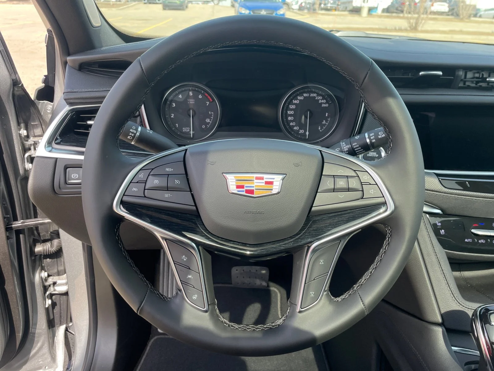 New 2026 Argent Silver Metallic Cadillac AWD Premium Luxury image 16