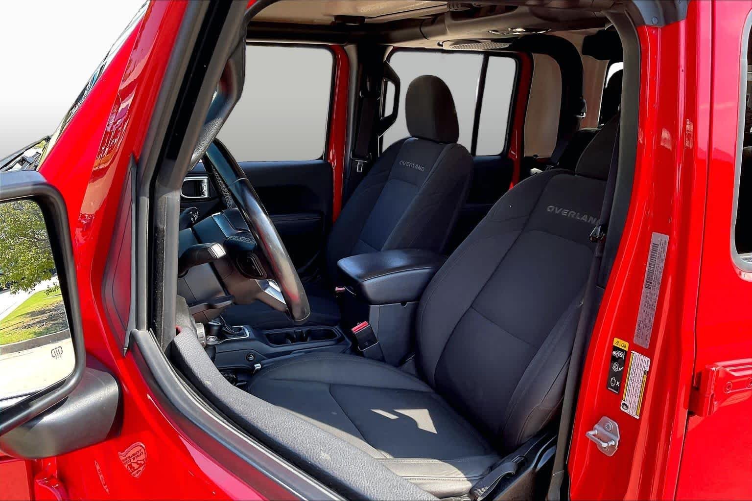 Used 2020 Firecracker Red Clearcoat Jeep Overland image 8