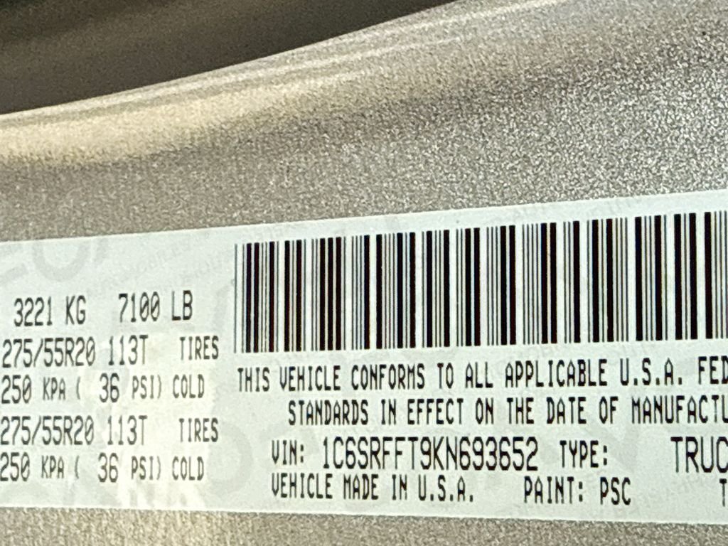 Certified Used 2019 Billet Silver Metallic Clearcoat Ram Big Horn/Lone Star image 30