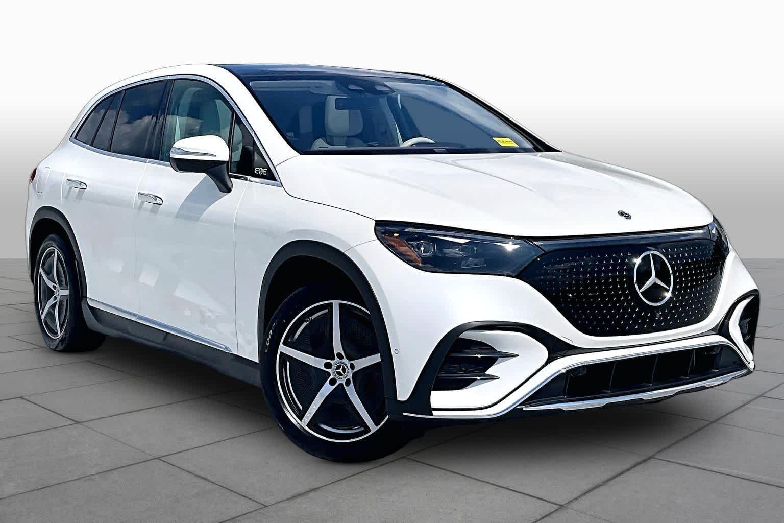 Used 2023 MANUFAKTUR Diamond White Metallic Mercedes-Benz EQE 350 image 2
