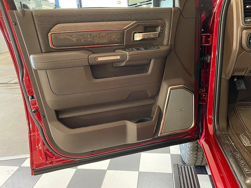 New 2027 Molten Red Pearl-Coat Paint RAM Longhorn Mega Cab 6