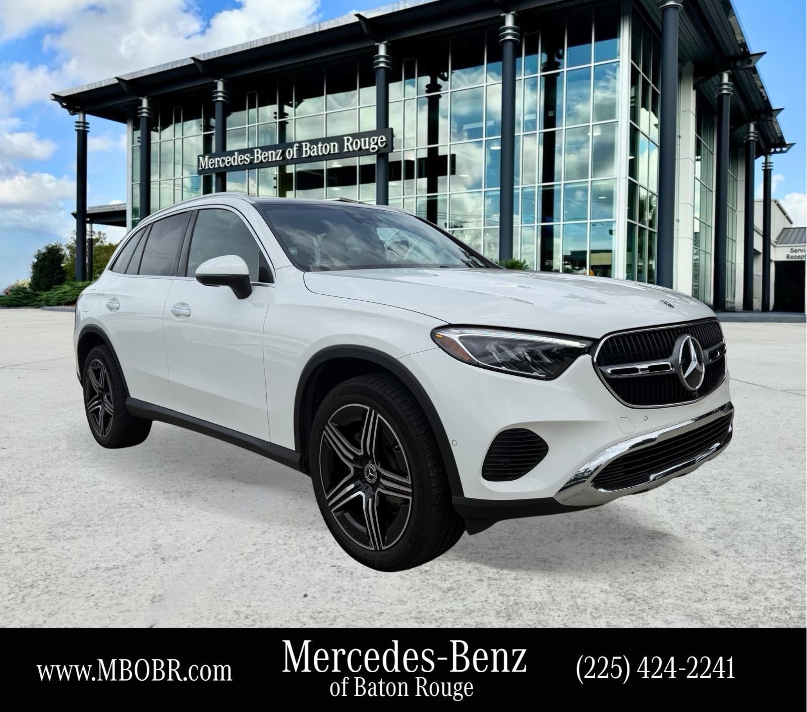 Certified Used 2026 Polar White Mercedes-Benz GLC 300 image 1