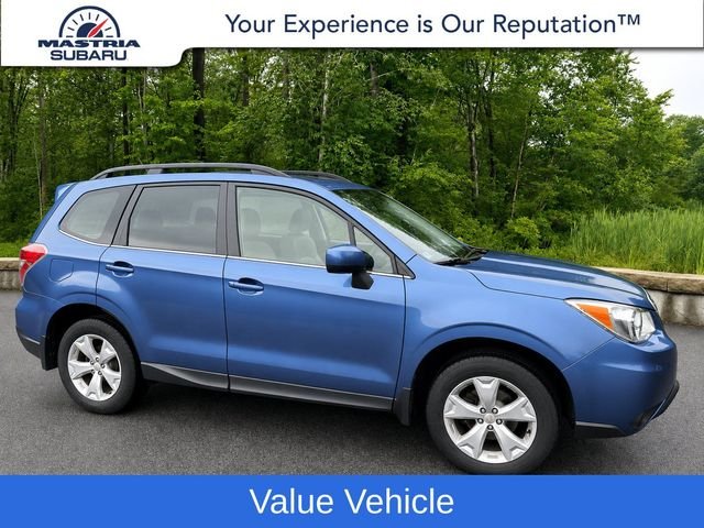 Used 2015 Quartz Blue Subaru 2.5i Limited image 1