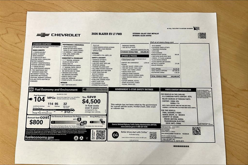 2026 Chevrolet Blazer EV LT - Photo 14