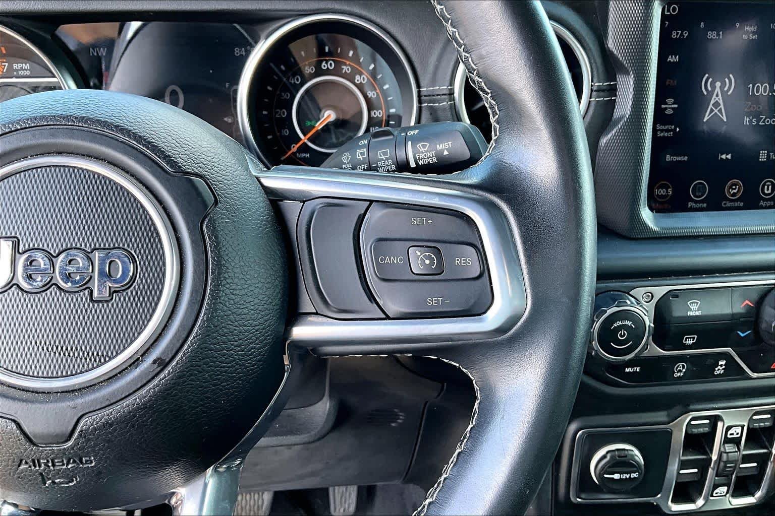 Used 2021 Snazzberry Pearlcoat Jeep Unlimited Sahara image 23