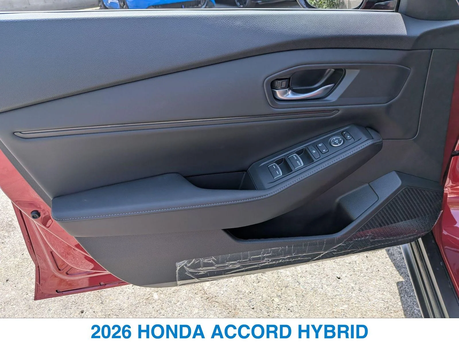 New 2026 Radiant Red Metallic Honda Sport Hybrid image 12