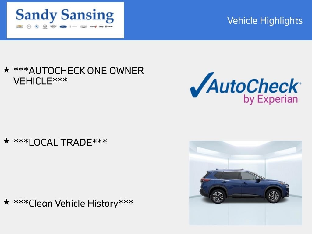 Used 2023 Caspian Blue Metallic Nissan SV image 7