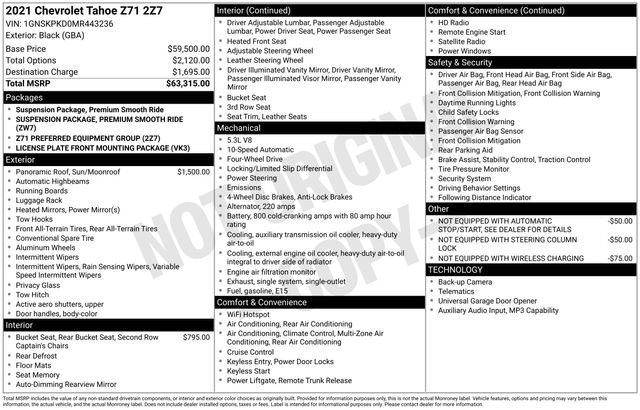 Used 2021 Black Chevrolet Z71 image 18