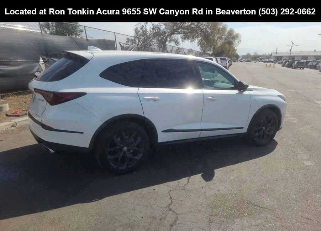 Used 2022 Platinum White Pearl Acura A-Spec image 4