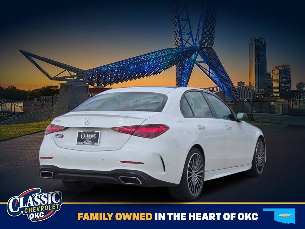 Used 2024 White Mercedes-Benz C 300 image 7
