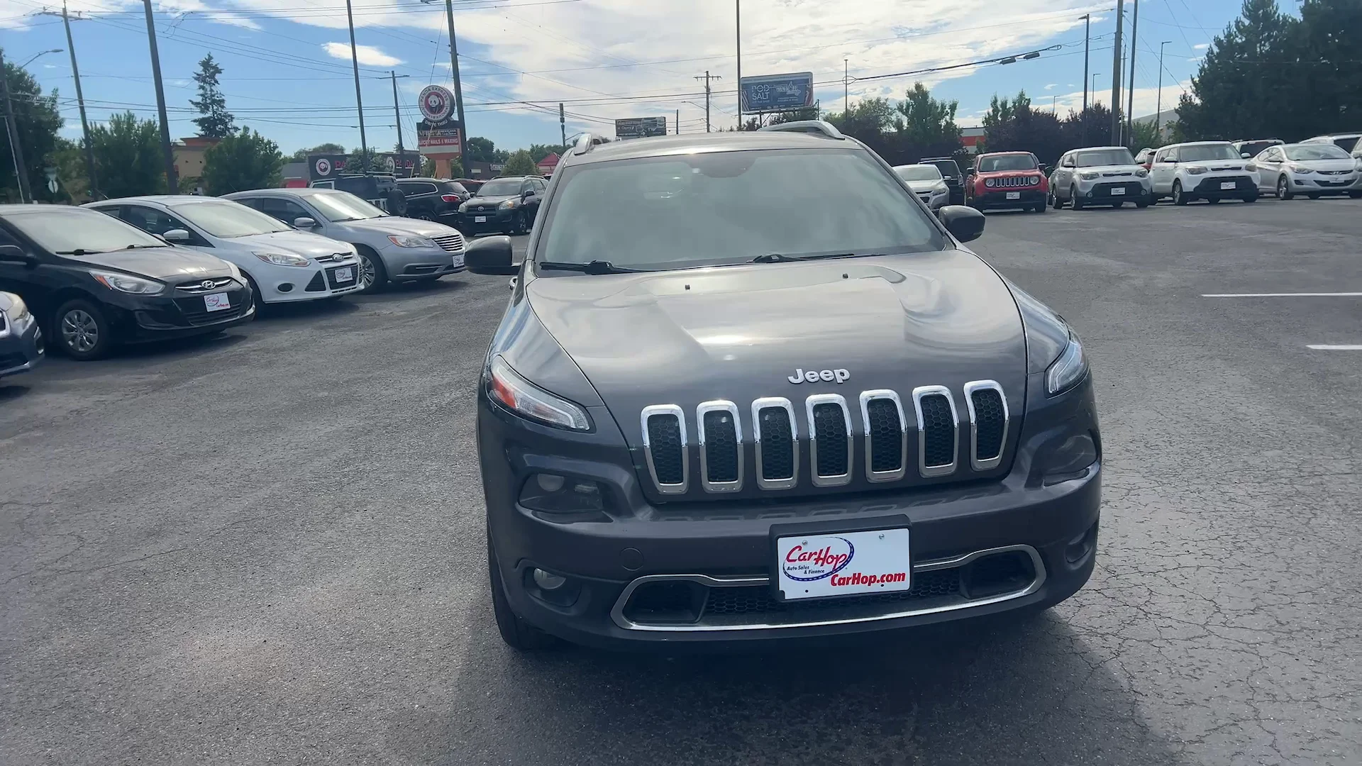 Used 2014 Grey Jeep 4WD LIMIT image 8