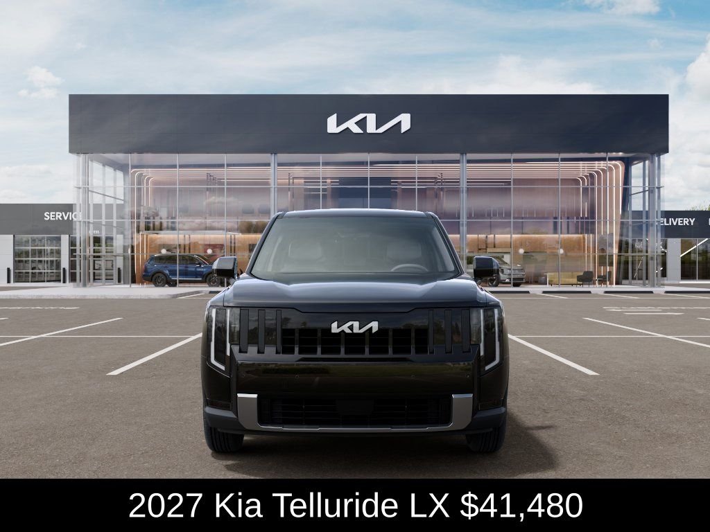 New 2027 Ebony Black Kia LX image 3