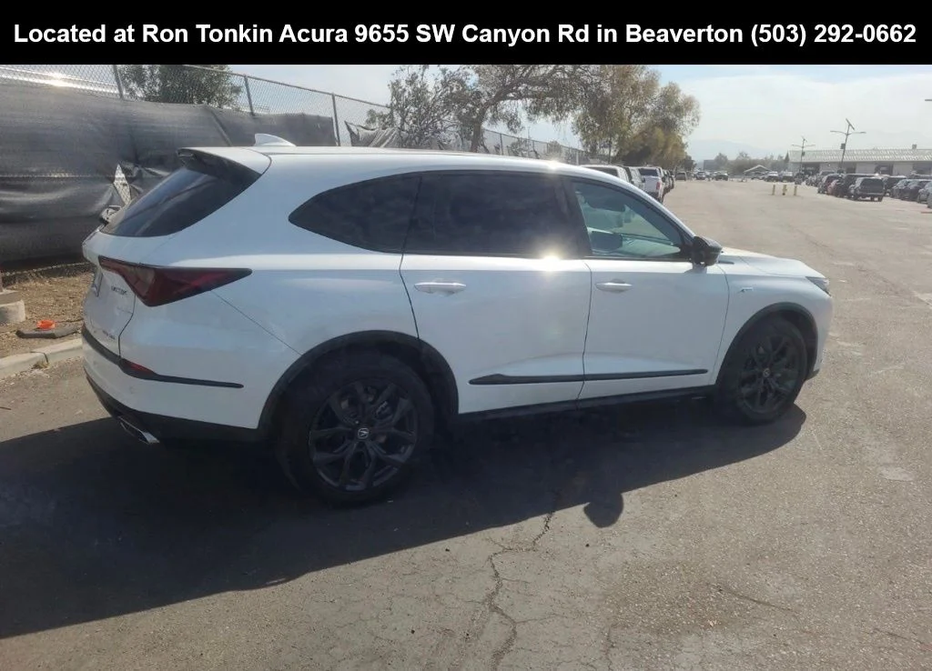 Used 2022 Platinum White Pearl Acura A-Spec image 4