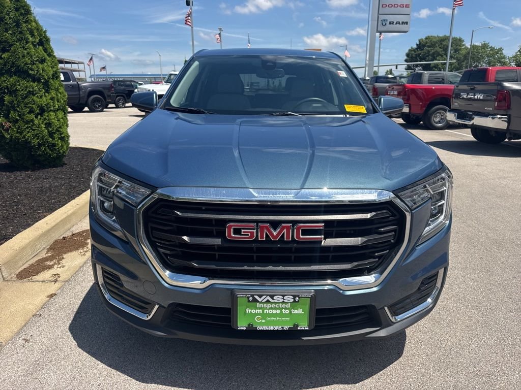Used 2024 Blue GMC SLE image 8
