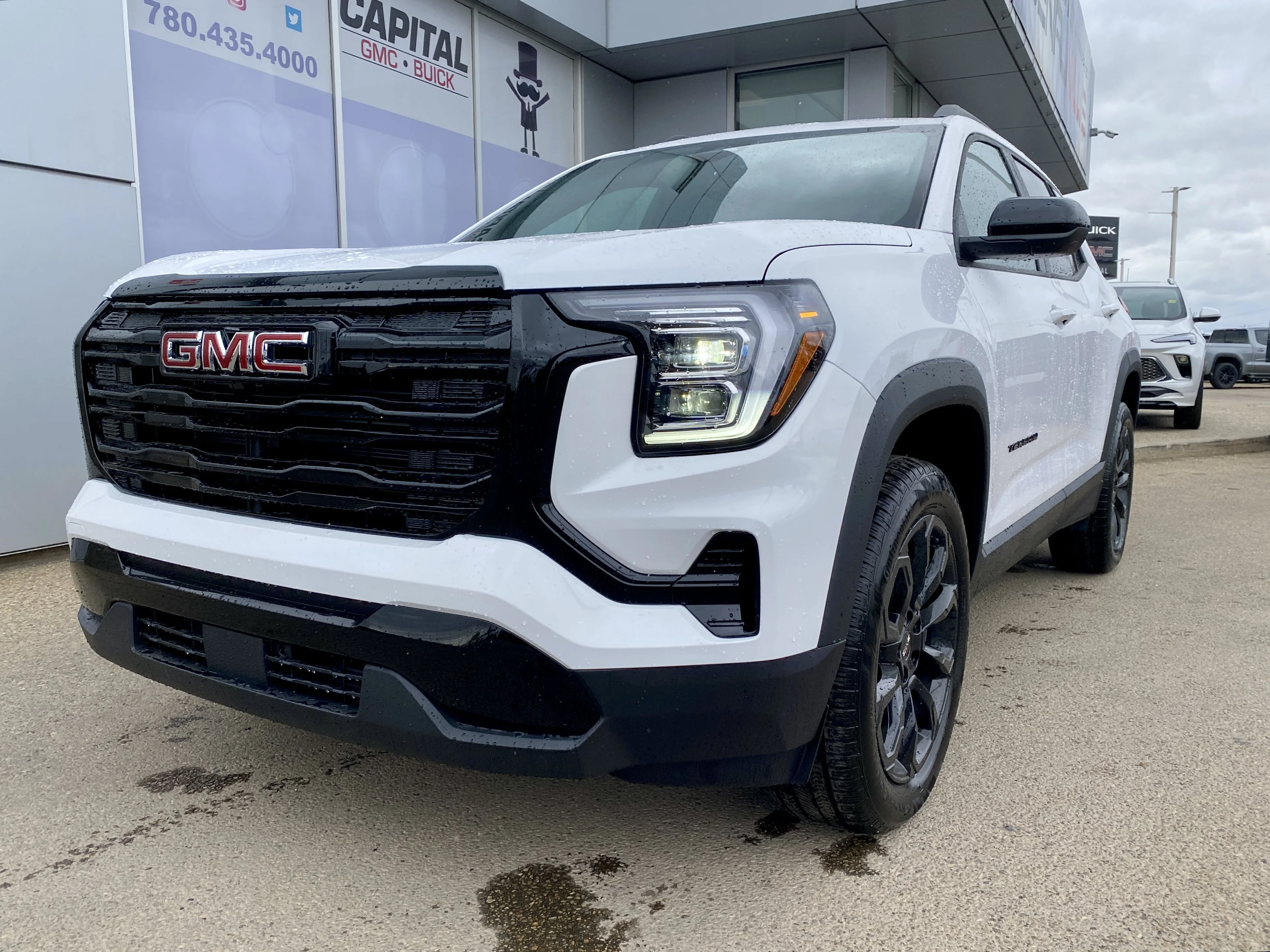 New 2026 Summit White GMC AWD Elevation image 2