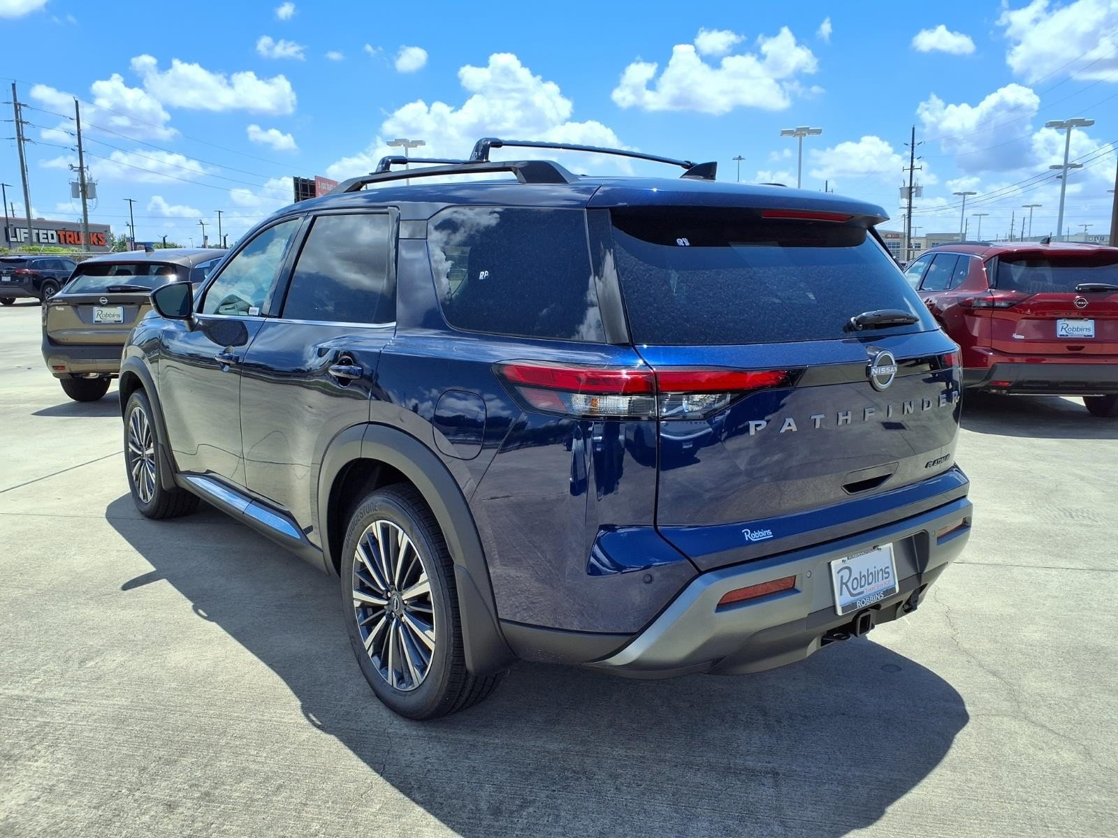 2026 Nissan Pathfinder Platinum Blue at Robbins Nissan
