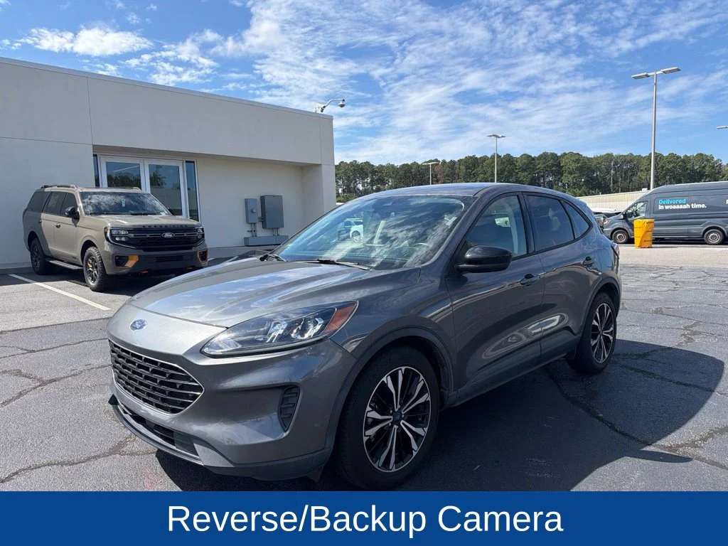 Used 2021 Gray Ford SE Hybrid image 4