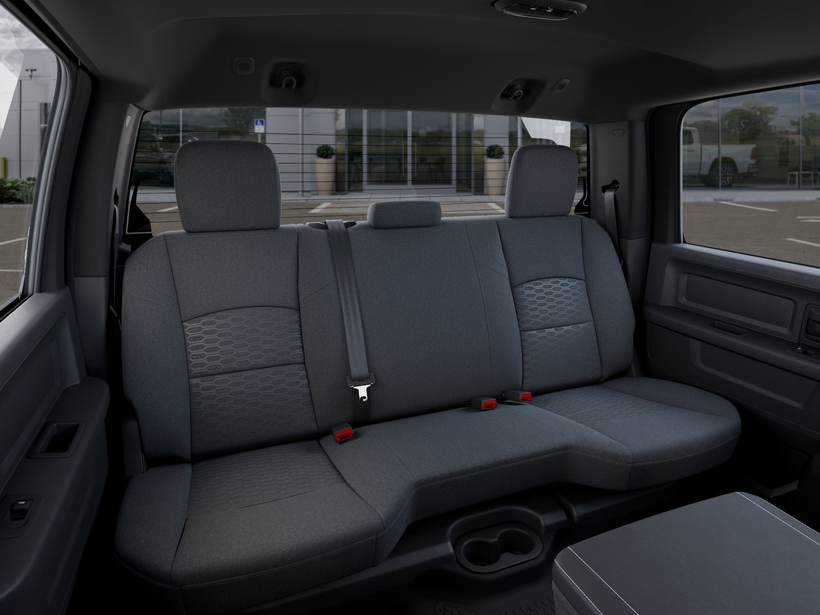 New 2026 Diamond Black Crystal Pearl-Coat Exterior Paint RAM Tradesman image 41