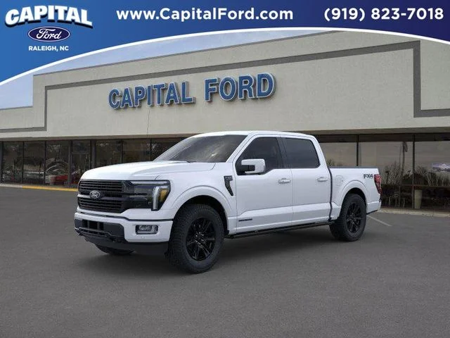 Used 2025 White Ford Platinum image 1