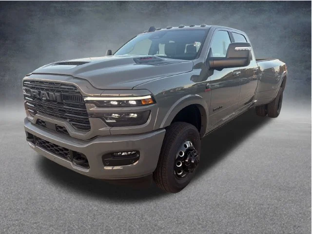 New 2027 Ceramic Gray Clear-Coat Exterior Paint RAM Laramie image 3