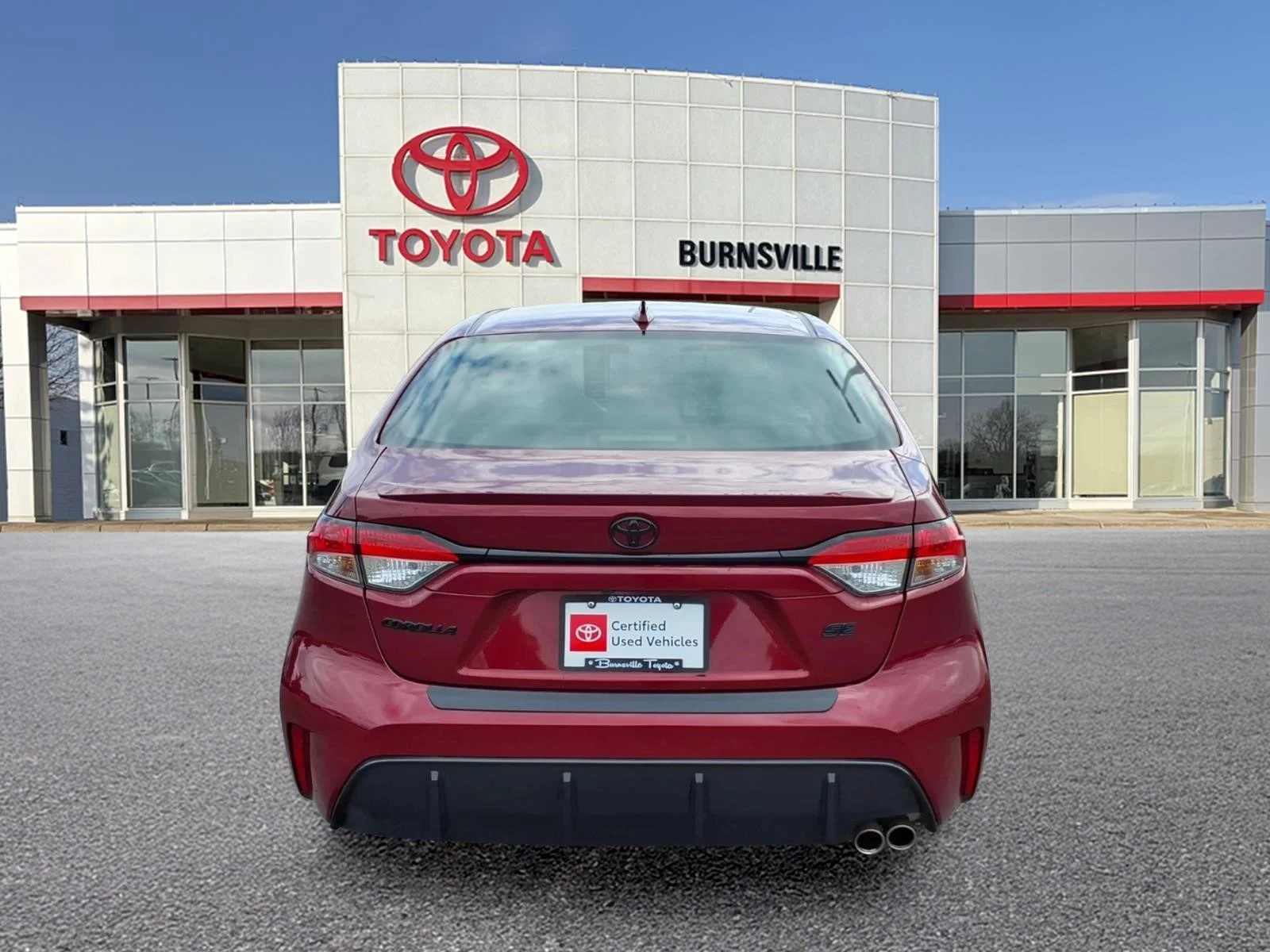 Certified Used 2024 Red Toyota SE image 5