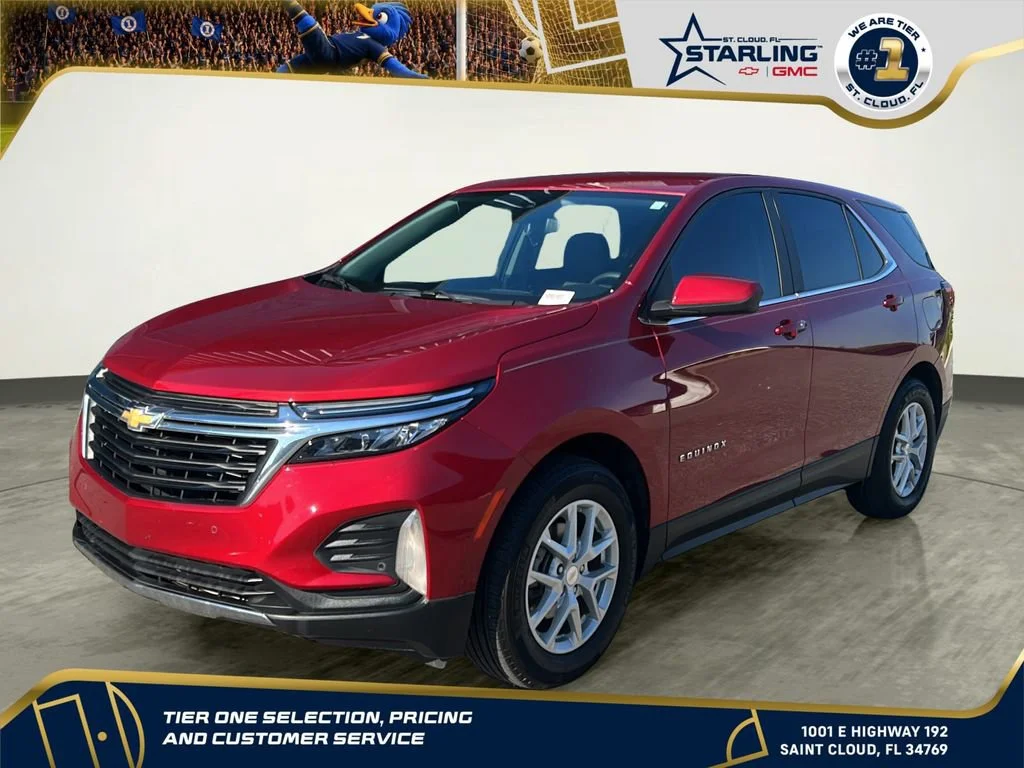 Used 2024 Radiant Red Tintcoat Chevrolet LT image 1