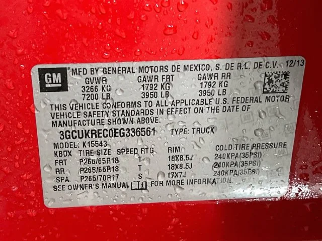 Used 2014 Red Chevrolet LT2 image 12