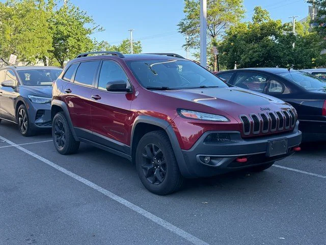 Used 2016 Red Jeep Trailhawk image 1