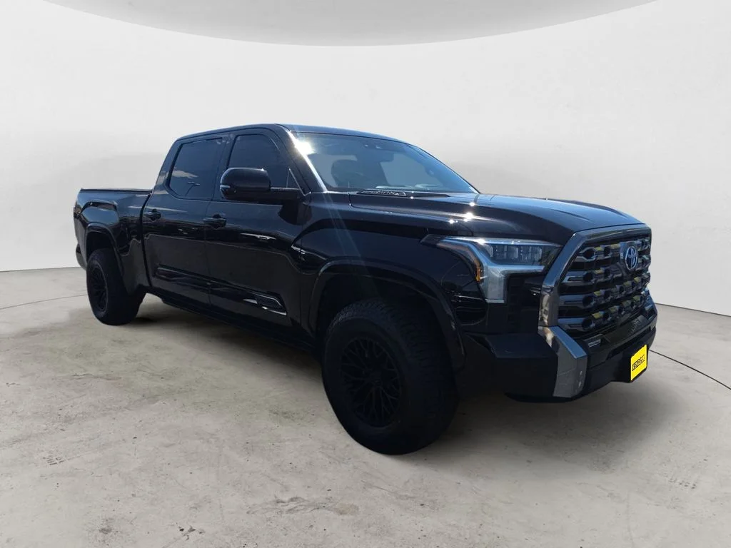 Used 2024 Black Toyota Platinum image 3