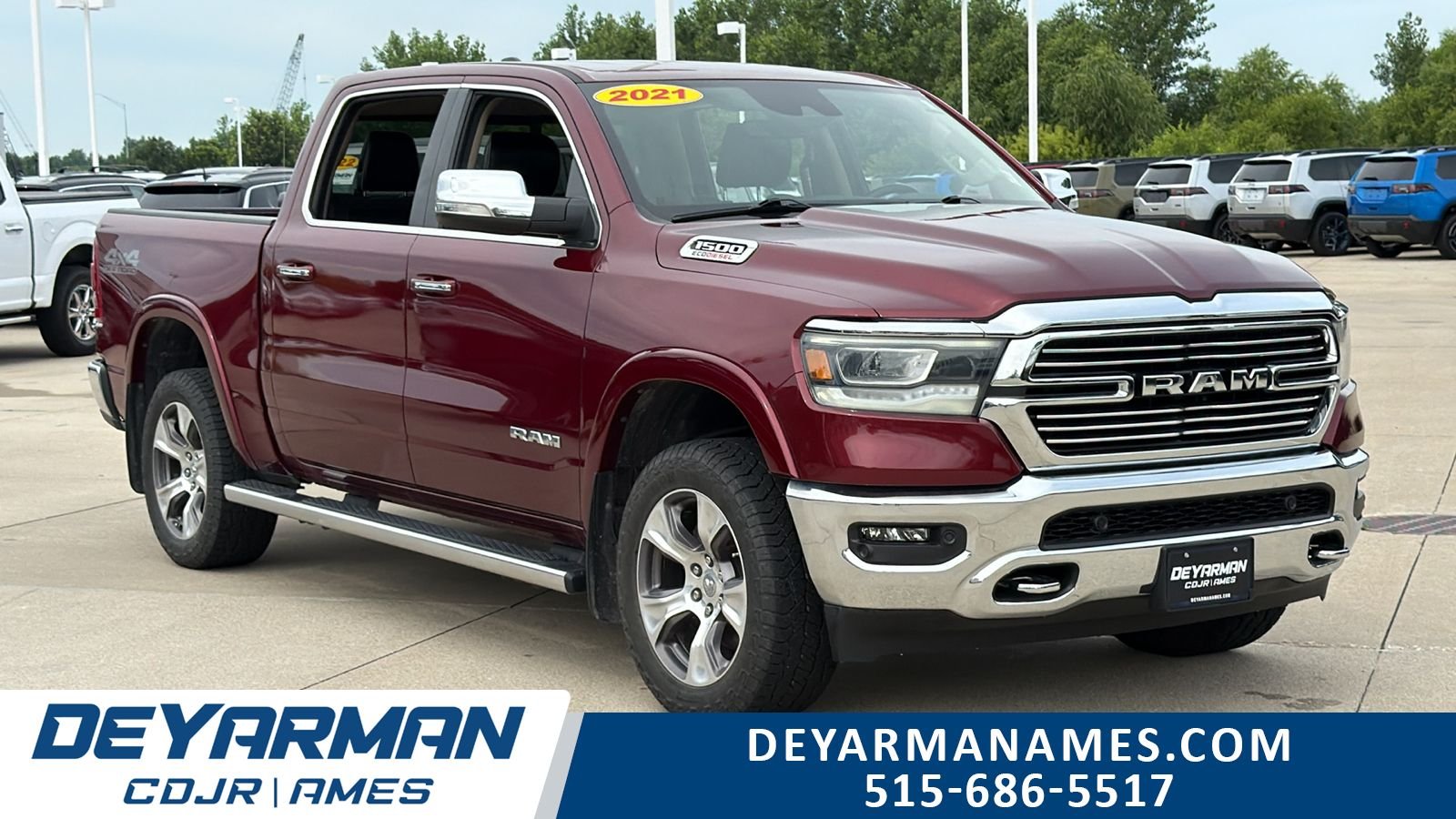 Used 2021 Red Ram Laramie image 1
