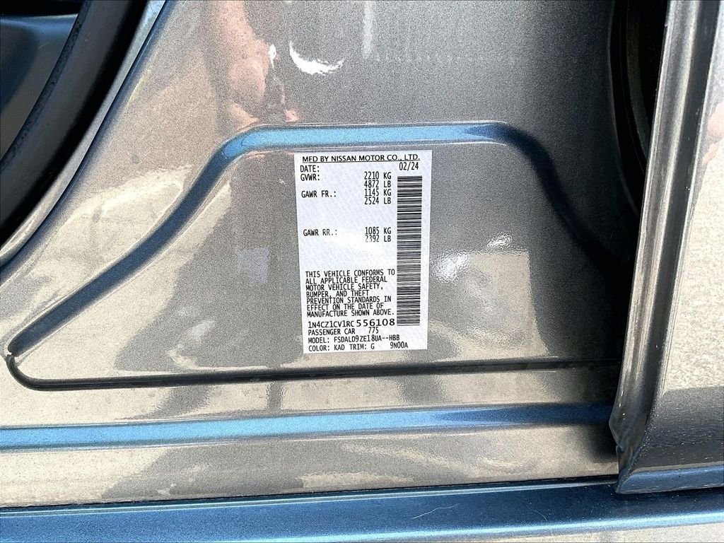 Certified Used 2024 Gray Nissan SV Plus image 34