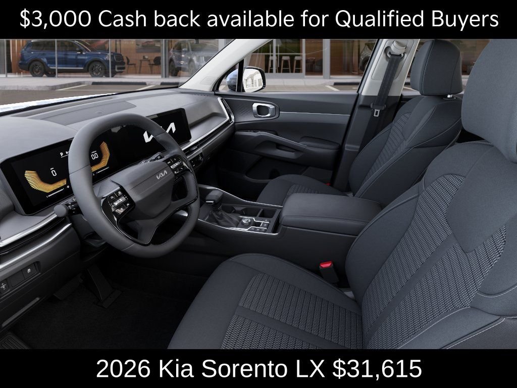 New 2026 White Pearl Kia LX image 17