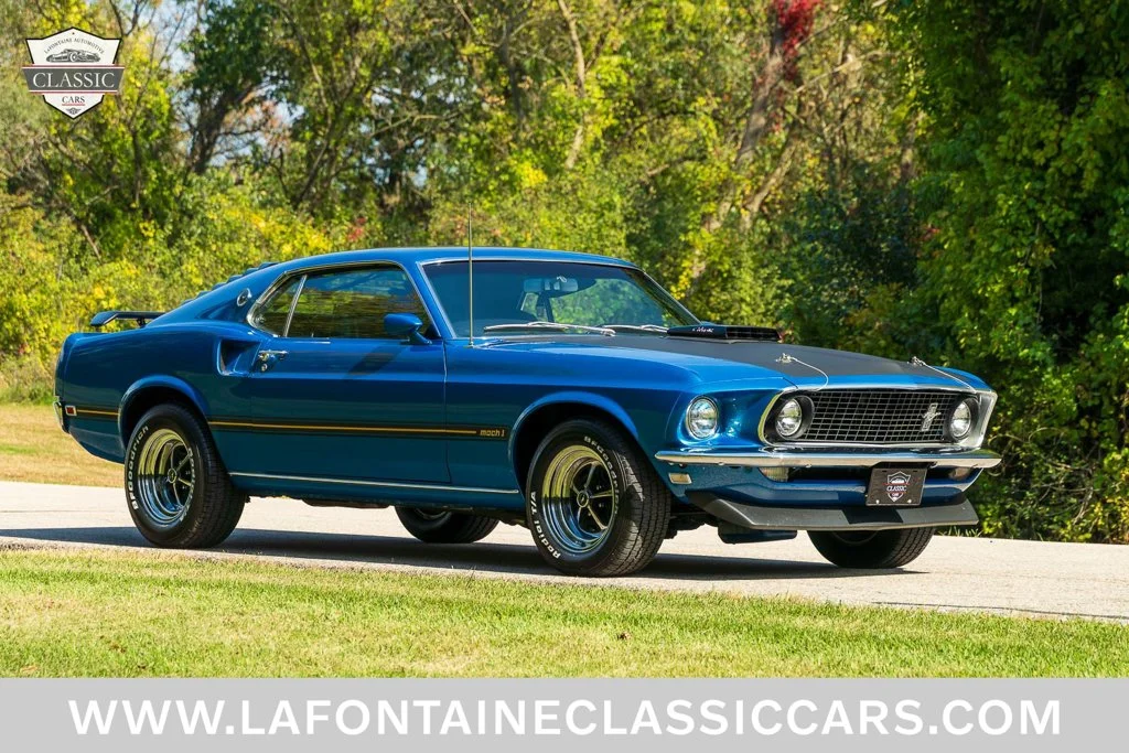 Used 1969 Blue Ford Mach 1 image 1