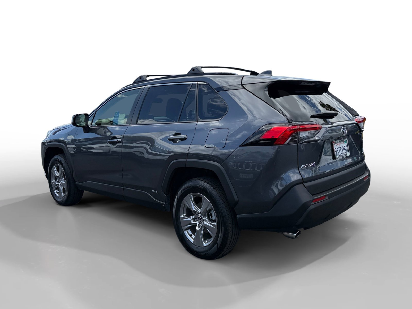 Used 2025 Magnetic Gray Metallic Toyota LE image 3