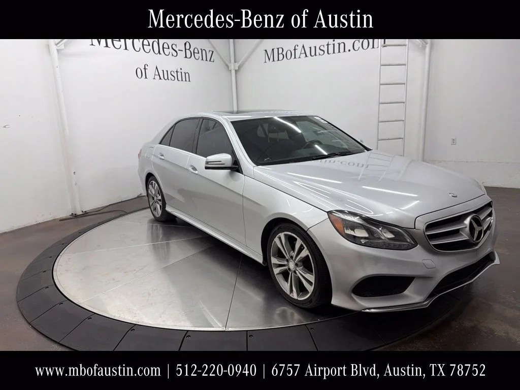 Used 2014 Silver Mercedes-Benz E 350 image 1