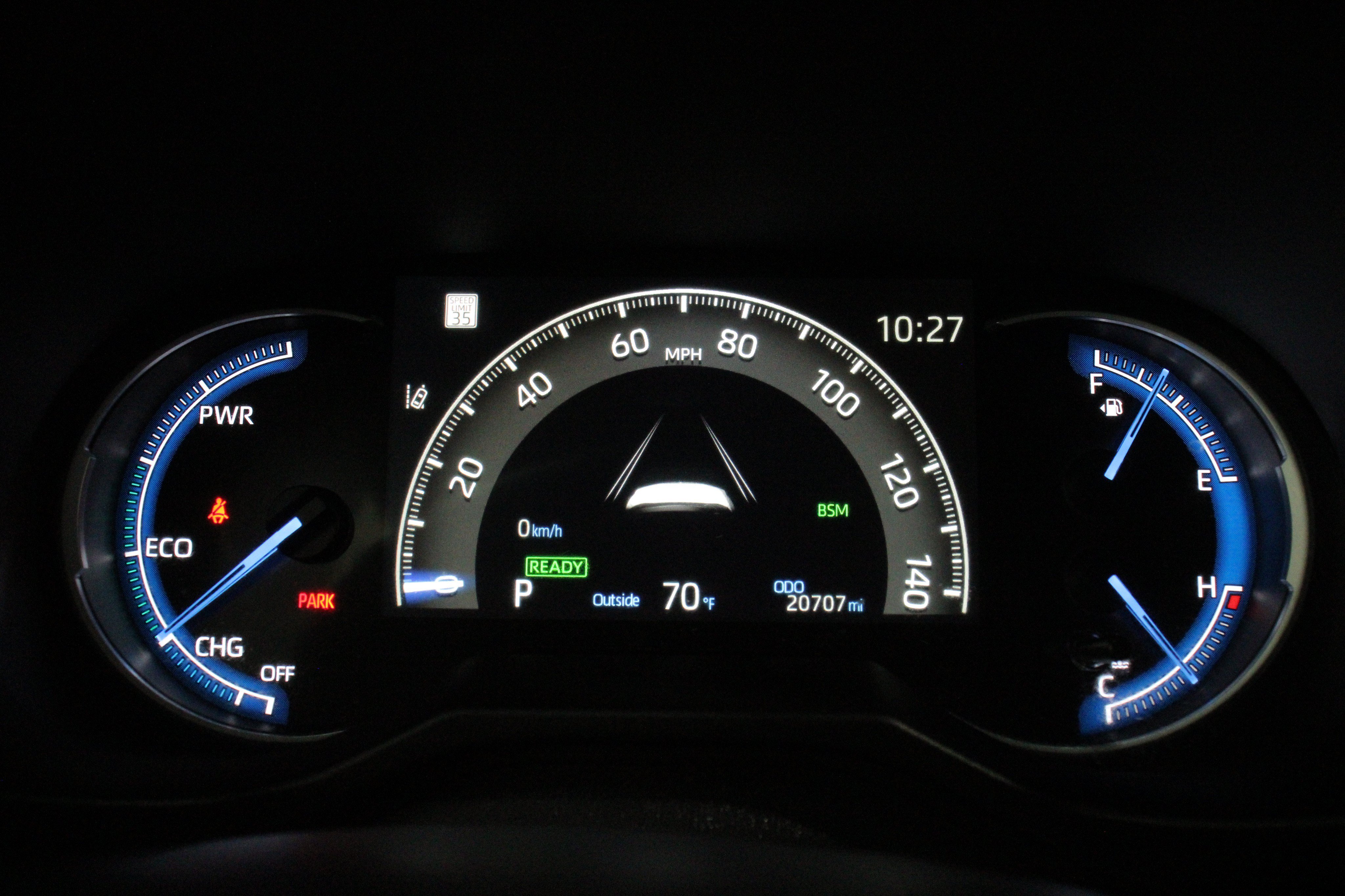 Used 2025 Magnetic Gray Metallic Toyota Hybrid XLE image 13