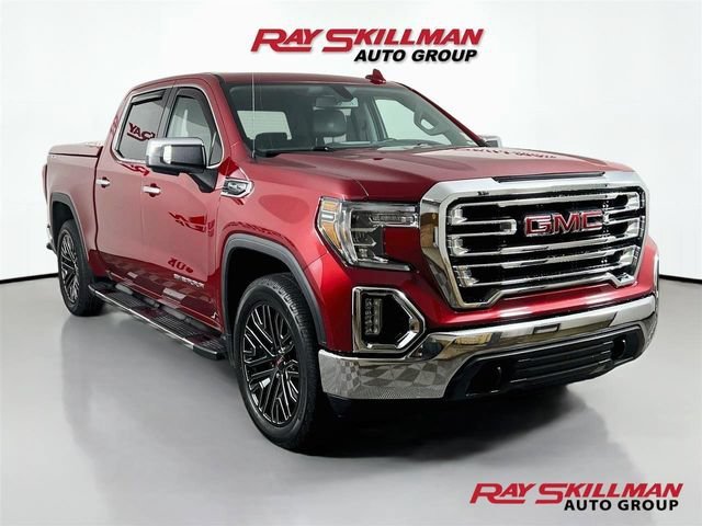 Used 2019 RED QUARTZ TINTCOAT GMC SLT image 1