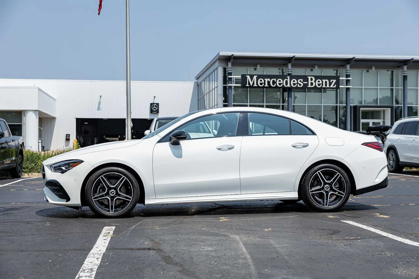 New 2026 Polar White Mercedes-Benz CLA 250 image 3