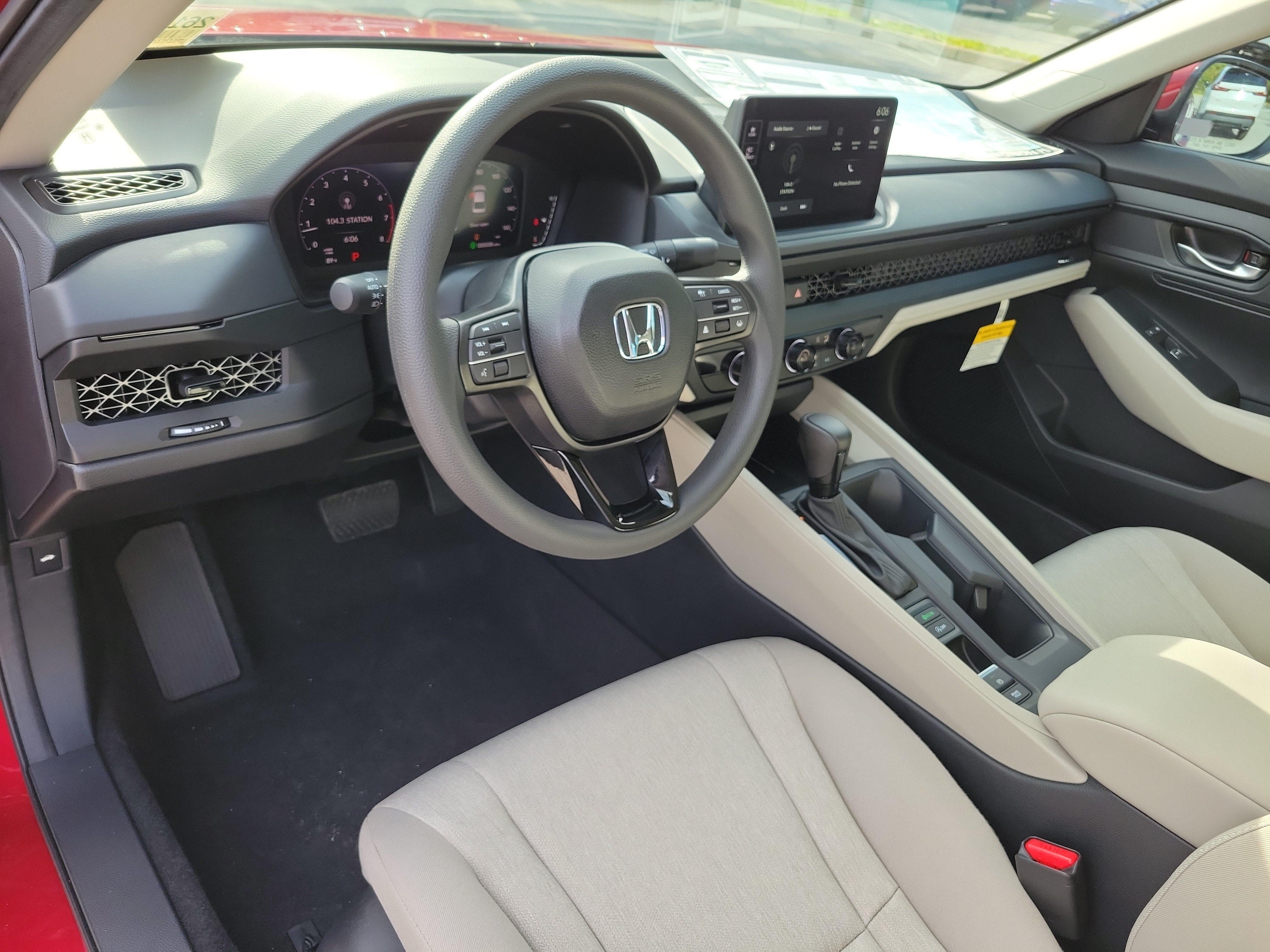 New 2026 Radiant Red Metallic Honda LX image 16