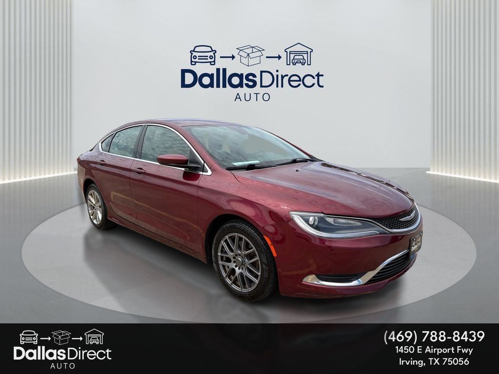 Used 2015 Velvet Red Pearlcoat Chrysler Limited image 2