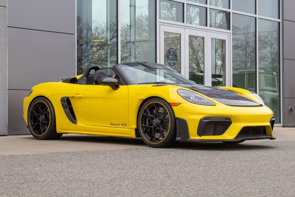 Used 2024 Racing Yellow Porsche RS image 4