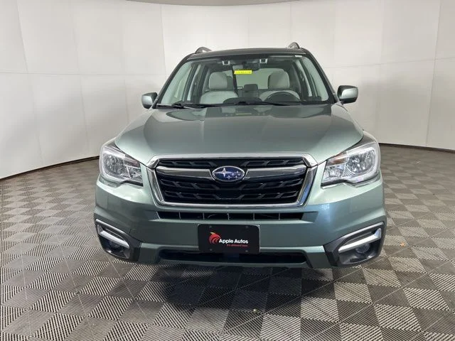 Certified 2018 Subaru Forester Premium with VIN JF2SJAGC7JH545645 for sale in Shakopee, Minnesota