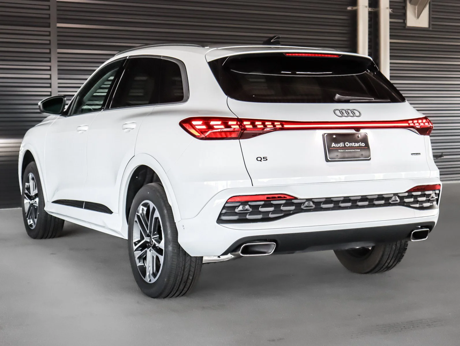 Certified Used 2025 Glacier White Metallic Audi Premium image 2