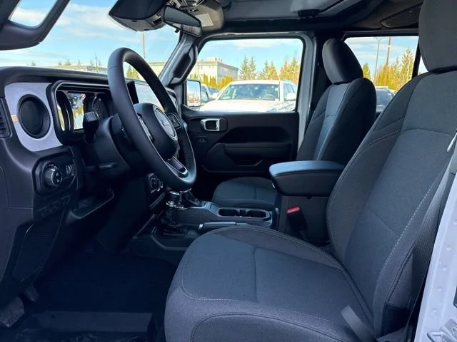 New 2026 Bright White Clear-Coat Exterior Paint Jeep Sport S image 15