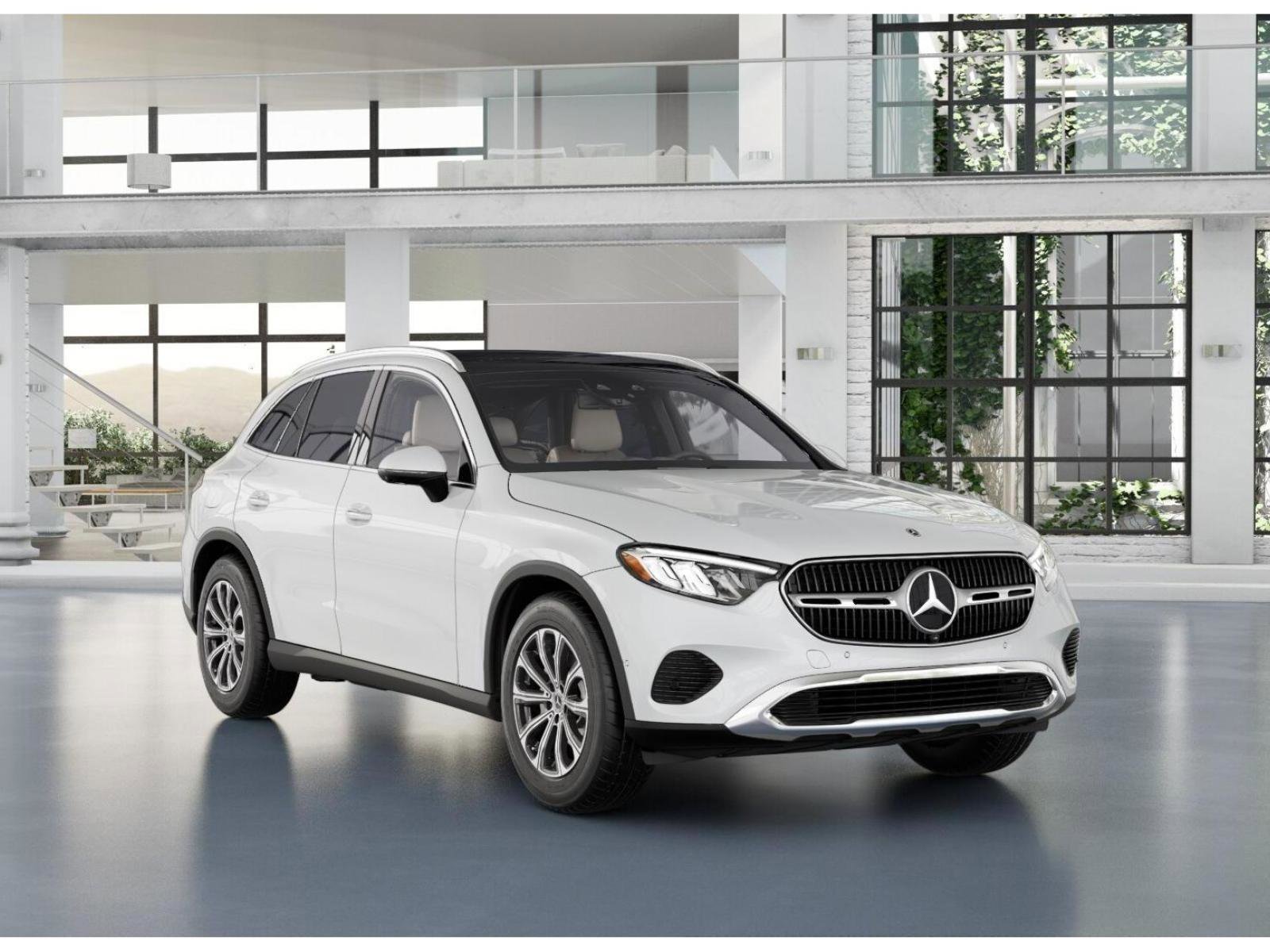 New 2026 MANUFAKTUR Moonlight White Metallic Mercedes-Benz GLC 300 4MATIC® SUV image 10
