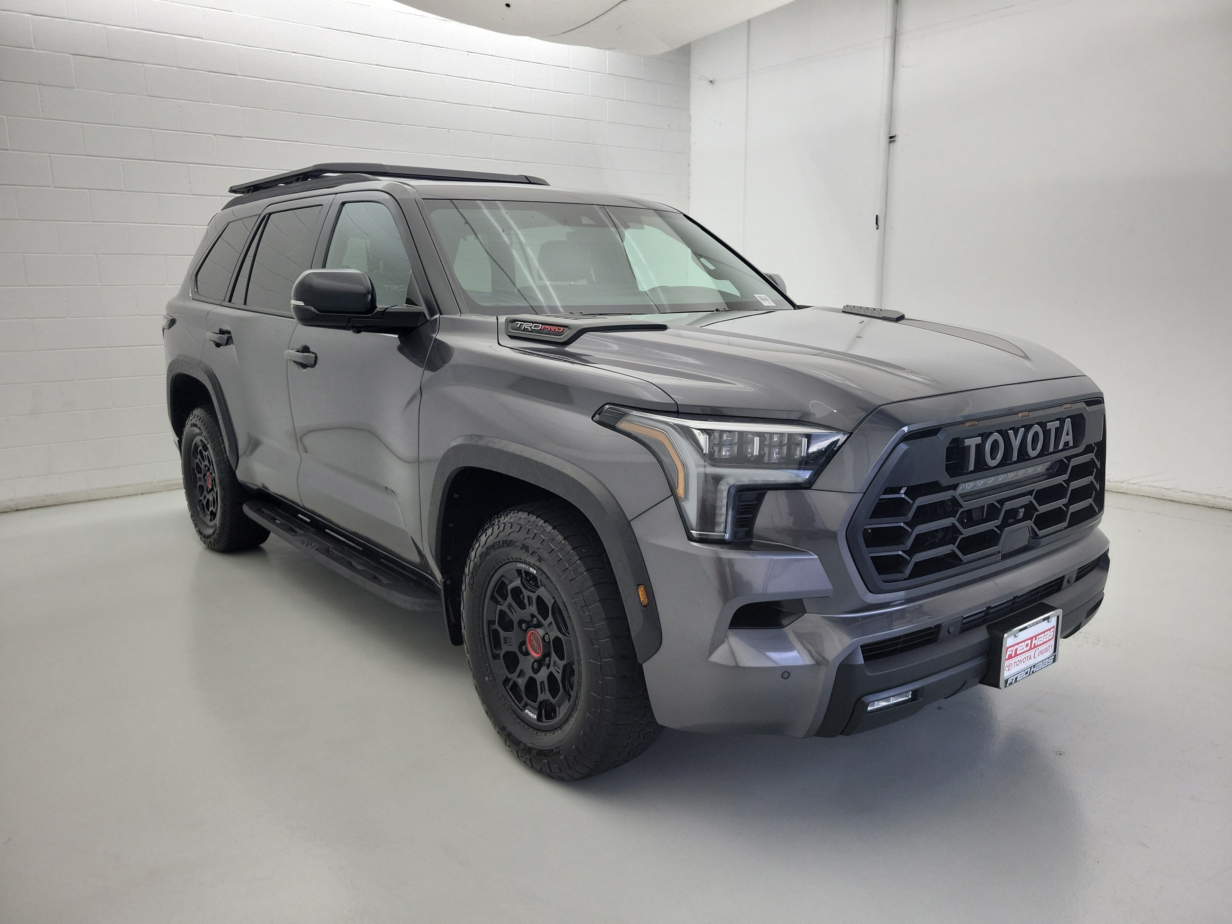 Used 2025 Magnetic Gray Metallic Toyota TRD Pro image 4